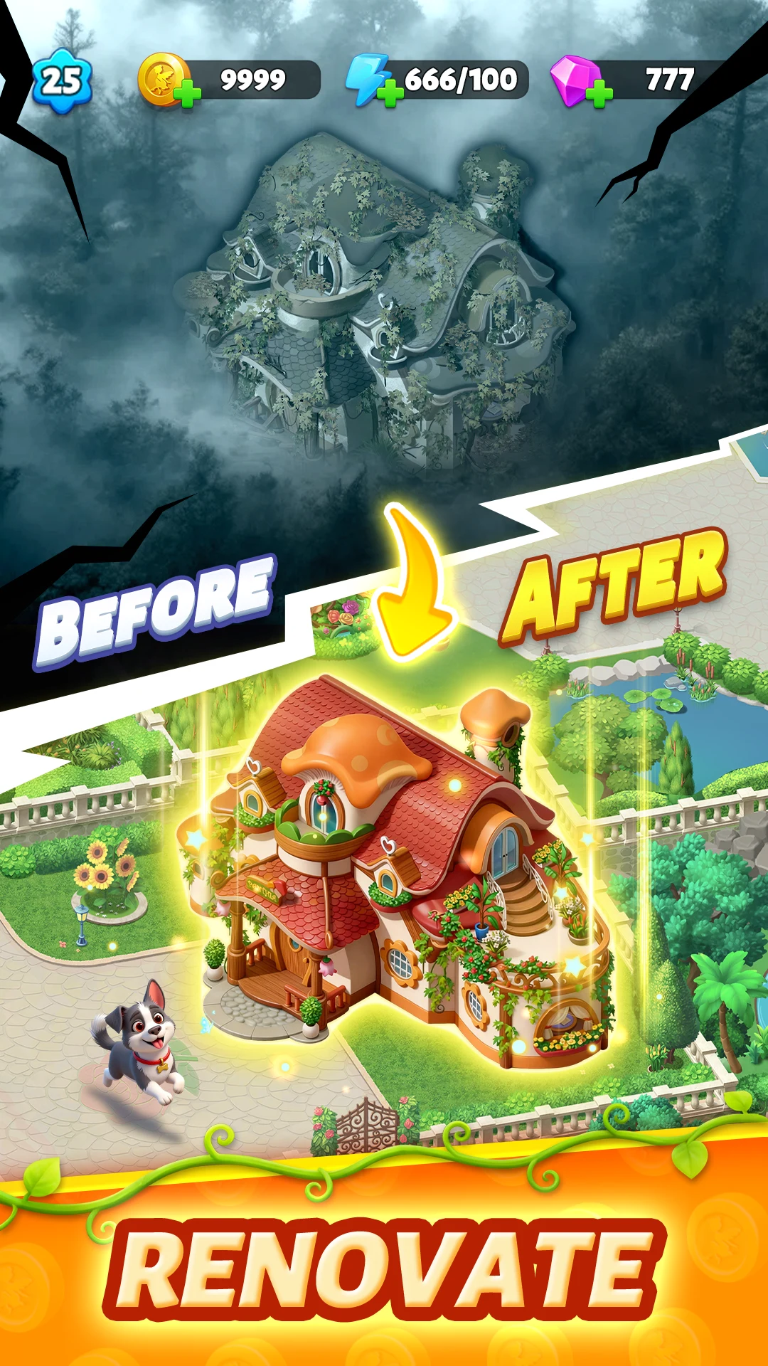 Panthia®: Magic & Merge Game screenshot