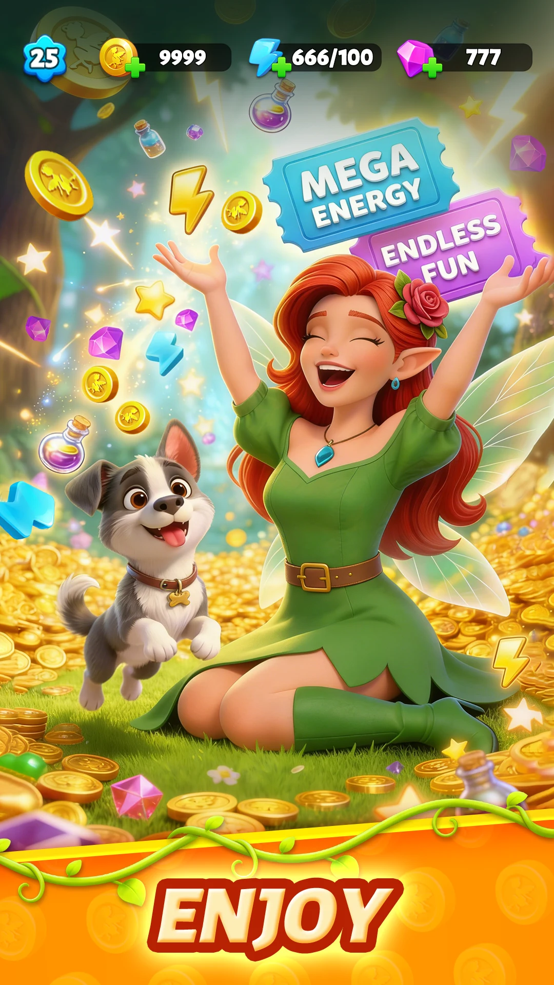 Panthia®: Magic & Merge Game screenshot