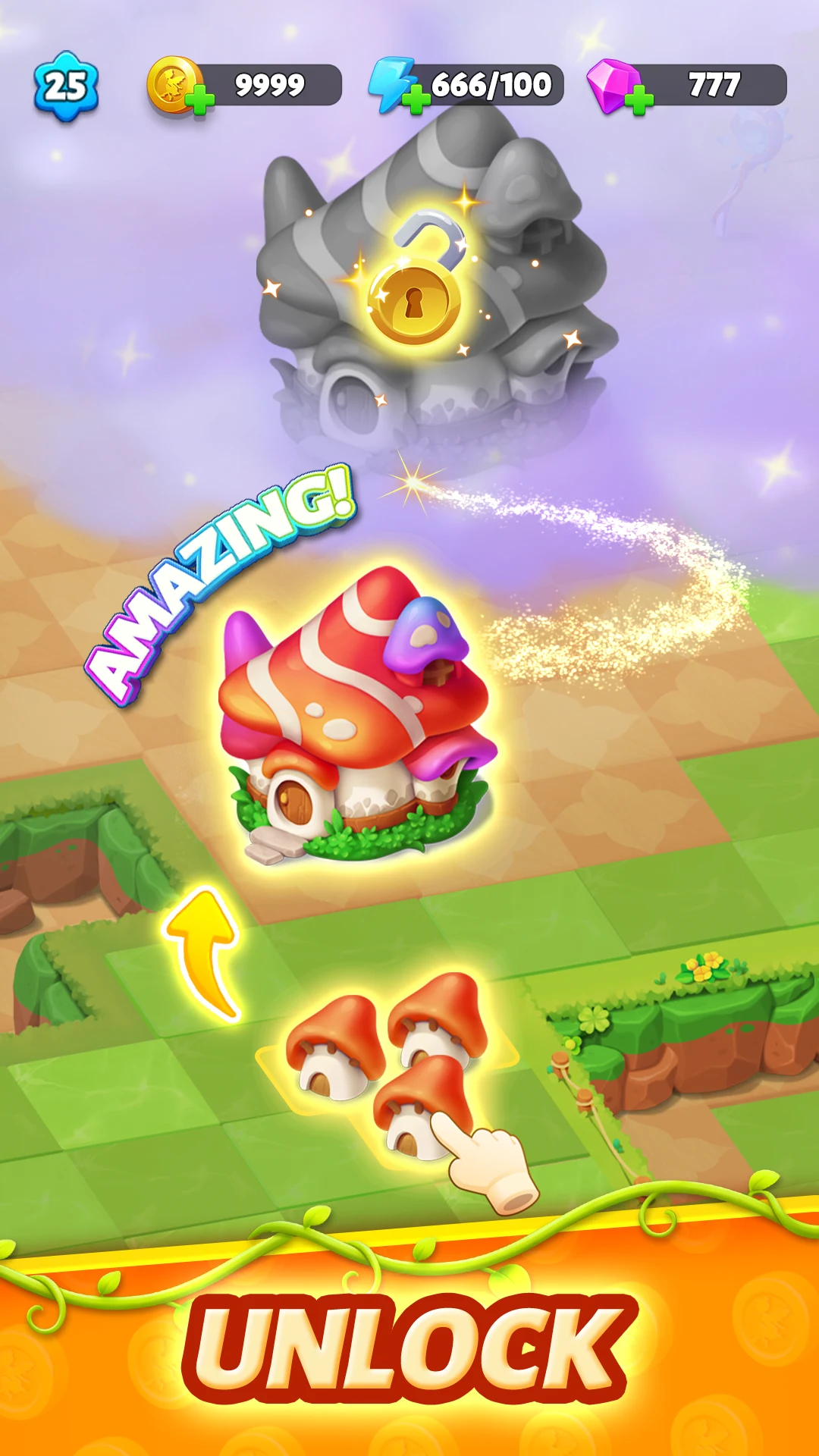 Panthia®: Magic & Merge Game screenshot